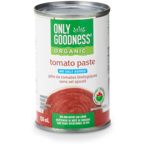 Only goodness - Organic Tomato Paste