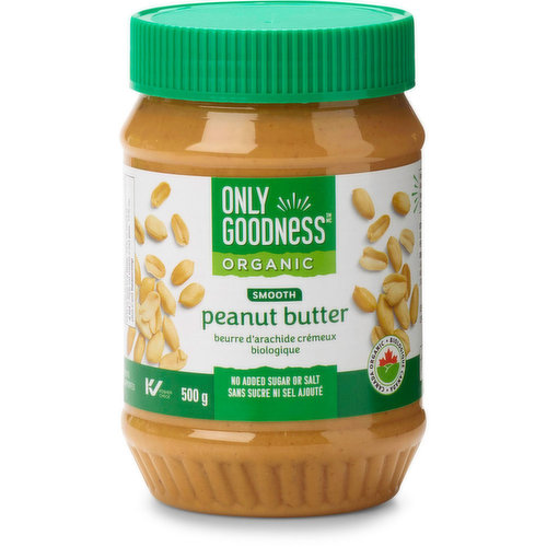 Only Goodness - Organic Smooth Peanut Butter