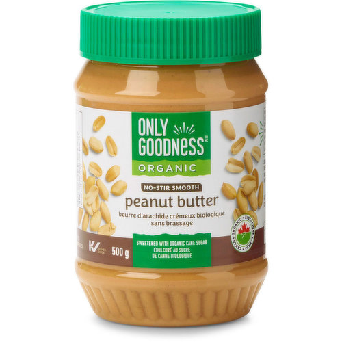 Only goodness - Organic No-Stir Smooth Peanut Butter