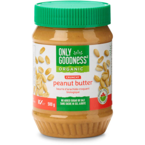 Only Goodness - Organic Crunchy Peanut Butter