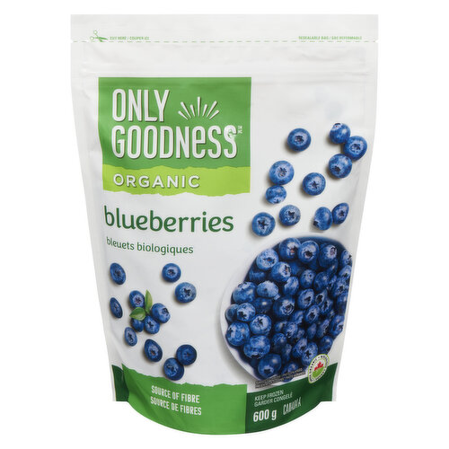 Only goodness - Blueberries Organic