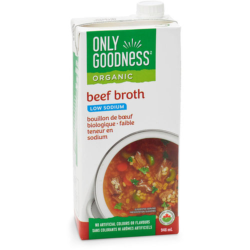 Only Goodness - Organic Beef Broth Low Sodium