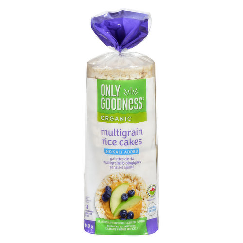 Only Goodness - Organic Multigrain Rice Cakes