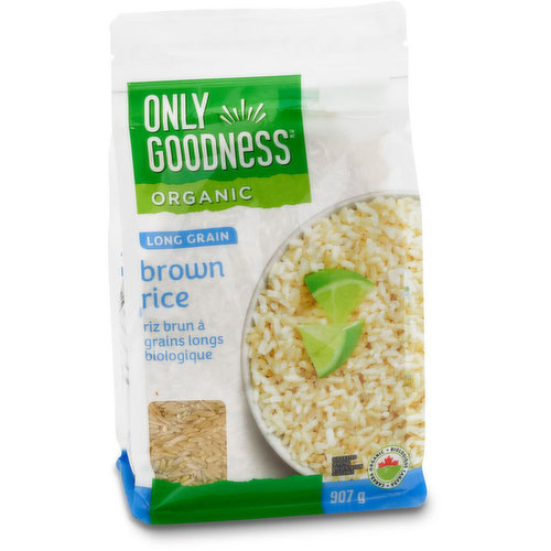 Only Goodness - Organic Long Grain Brown Rice