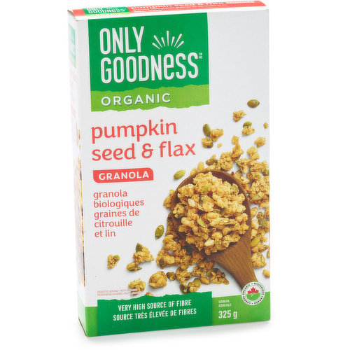 Only Goodness - Organic Pumpkin Seed & Flax Granola