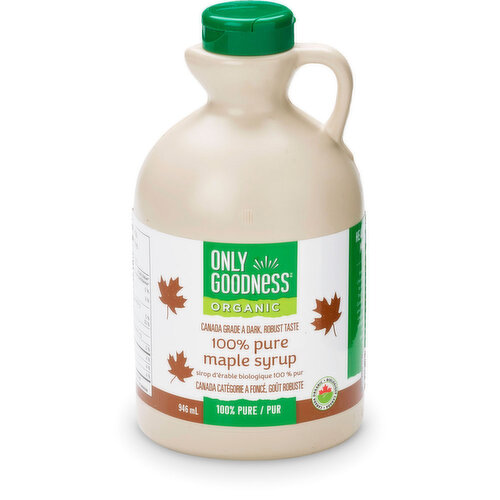 ONLY GOODNESS - Organic Dark Maple Syrup