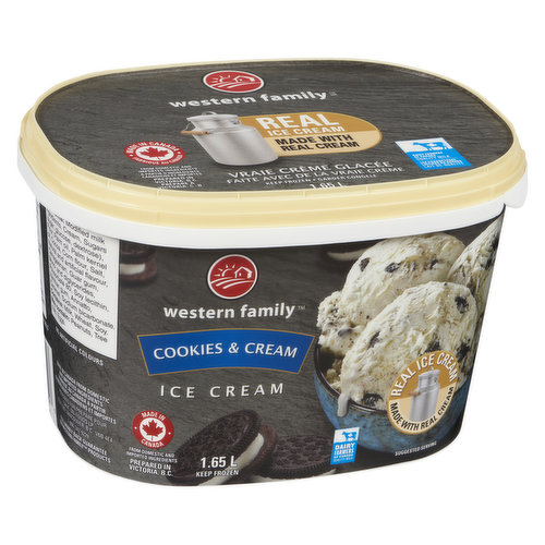 Western Family - Classic Cookies & Cream Ice Cream