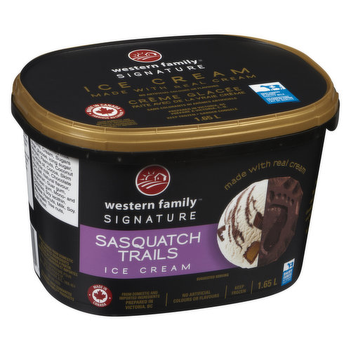 Western Family - Signature Sasquatch Trails Ice Cream