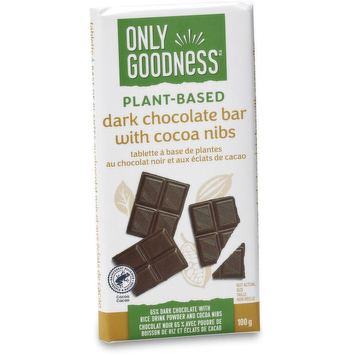 Only Goodness - Plant Based Dark Chocolate Bar