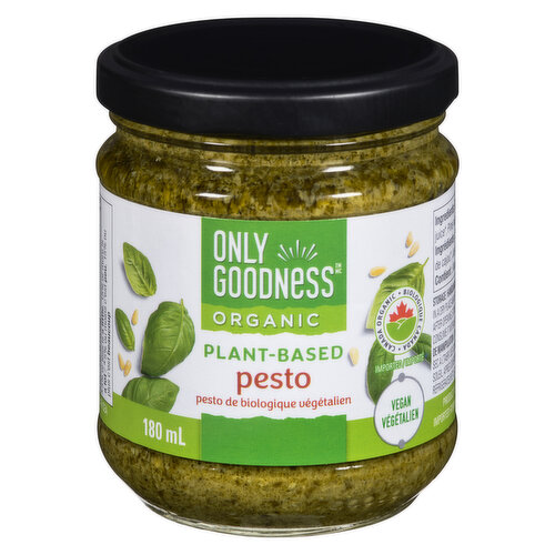 Only goodness - Pesto Basil, Organic Vegan