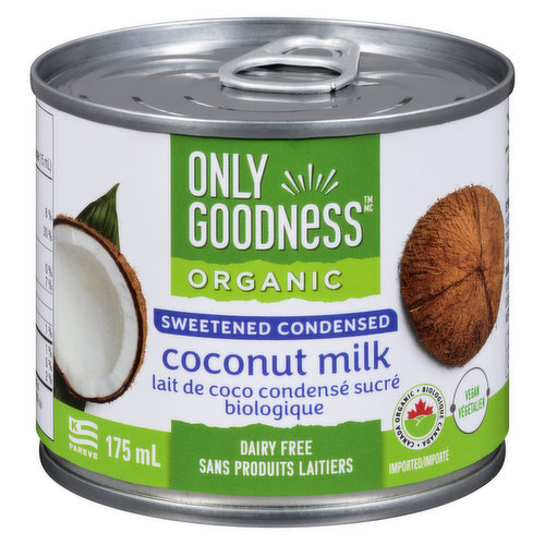 Only Goodness - Organic Sweetened Condensed Coconut Milk