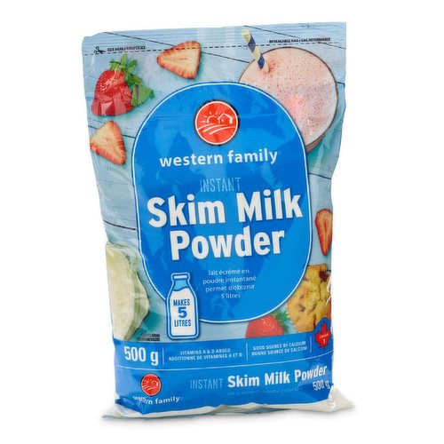 Western Family - Instant Skim Milk Powder