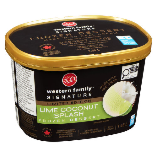 Western Family - Signature Coconut Lime Splash Ice Cream