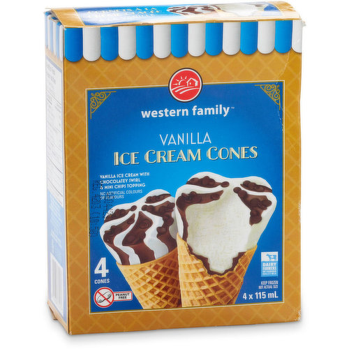 Western Family - Ice Cream Cone Vanilla