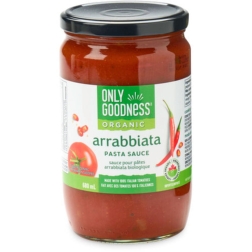 Only Goodness - Arrabbiata Pasta Sauce