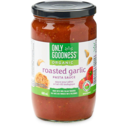 ONLY GOODNESS - Roasted Garlic Pasta Sauce