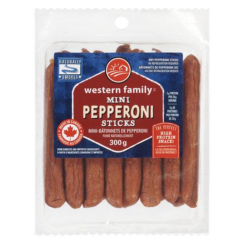 Western Family - Mini Pepperoni Sticks