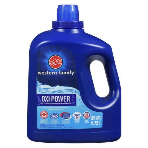 Western Family - Laundry Detergent, Oxi Power