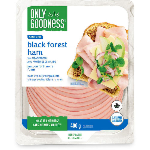 Only Goodness - Smoked Blacked Forest Ham Sliced