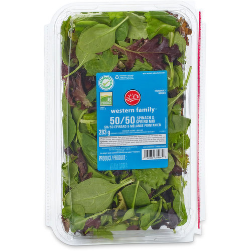 Western Family - Spinach & Spring Mix