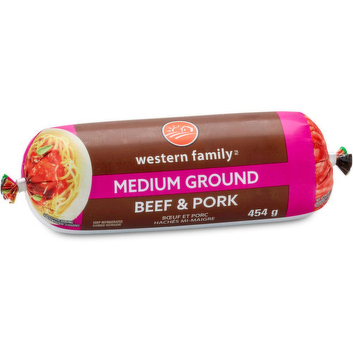 Western Family - Ground Beef & Pork
