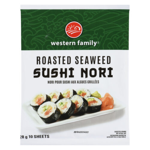 Western Family - Roasted Seaweed Sushi Nori