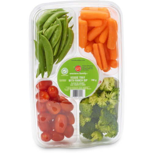 Western Family - Veggie Tray with Dip