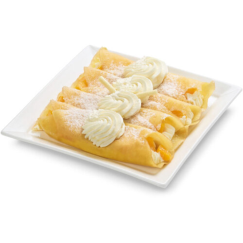 Bake Shop - Seasonal Dessert Crepes, Peach