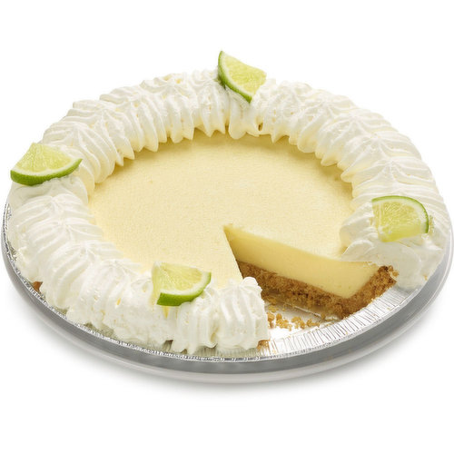 Sweet-tart key lime in a graham shell with whip topping.