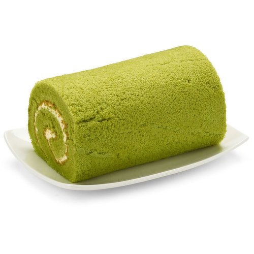 Matcha - Red Bean Swiss Roll