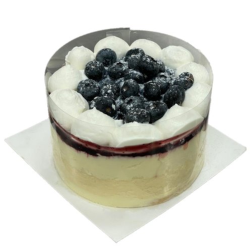 Blueberry Yogurt Mousse Cake - PrettySweet