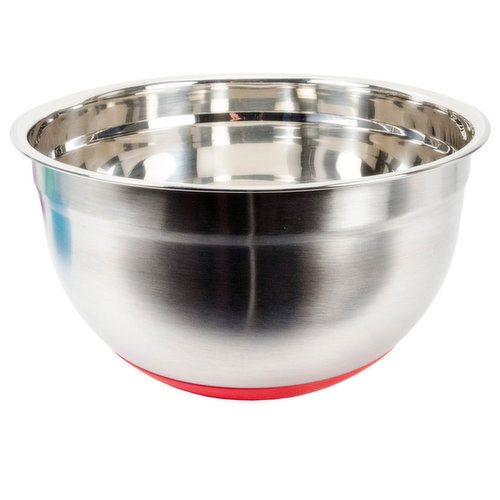 L Gourmet - Stainless Steel Bowl - Red