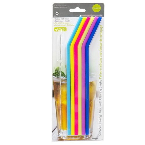 L Gourmet - Silicone Drinking Straws