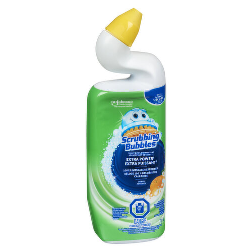 Scrubbing Bubbles - Extra Power Toilet Bowl Cleaner, Citrus