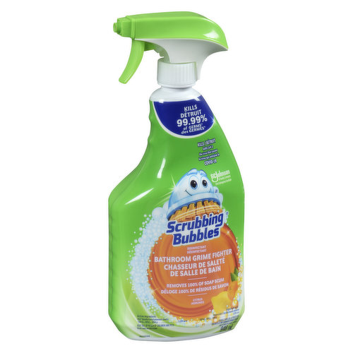 Scrubbing Bubbles - Bathroom Cleaner Soap Scum Remover - Citrus Scent
