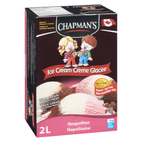 Chapmans Ice Cream Canadian Collection Bars Cookies & Cream & Milk