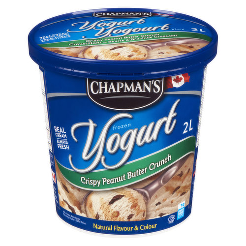 Chapman's - Frozen Yogurt Crispy Peanut Butter Crunch