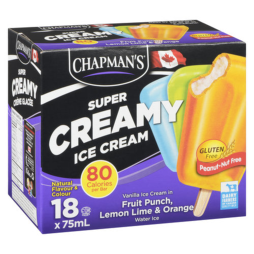 Chapman's - Super Creamy Ice Cream - Assorted Flavors