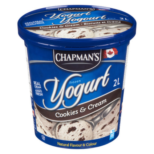 Chapmans - Frozen Yogurt Cookies & Cream