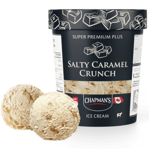 Chapmans - Salty Caramel Crunch Ice Cream