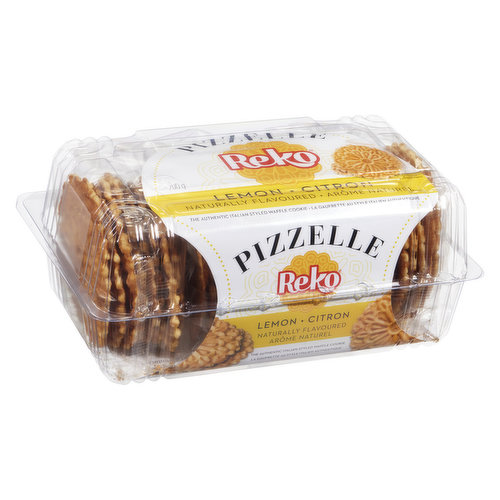 Reko - Lemon Pizzelle Biscuit