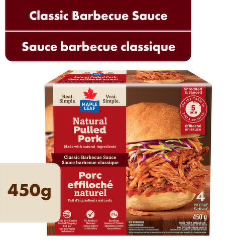 Maple Leaf - Natural Pulled Pork Barbecue Sauce