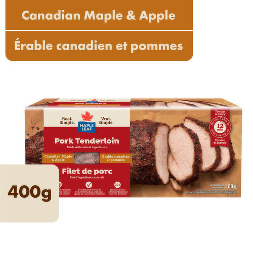 Maple Leaf Prime - Canadian Maple & Apple Pork Tenderloin
