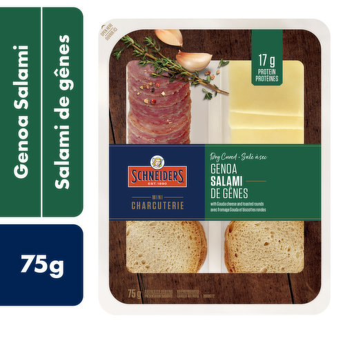 Schneiders - Dry Cured Genoa Salami Snack Kit