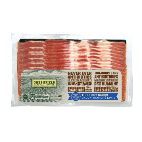 Greenfield Natural Meat Co. - Thick Cut Bacon