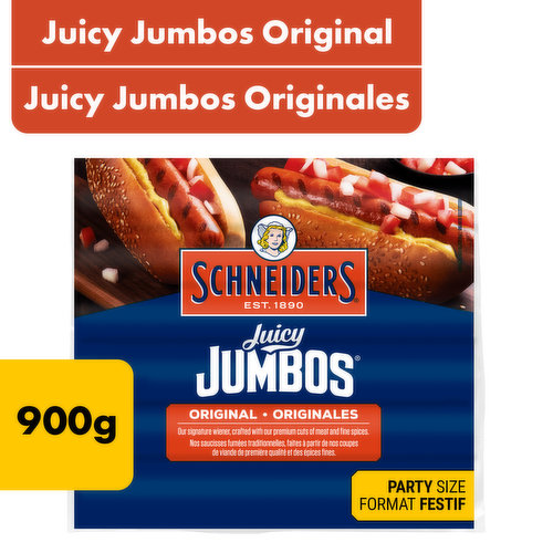 Schneiders - Juicy Jumbos Original Wieners Family Pack