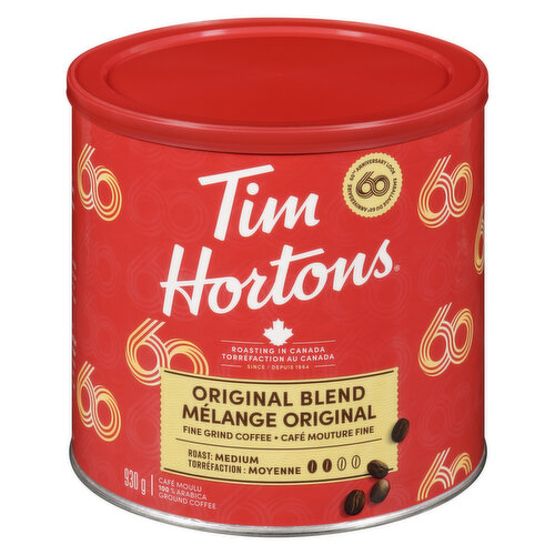 Tim Hortons - Fine Grind Coffee Medium Roast