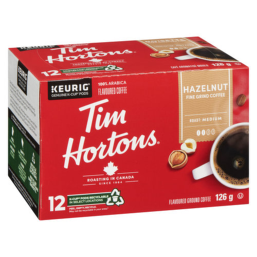 Tim Hortons - Coffee K-Cups Hazelnut