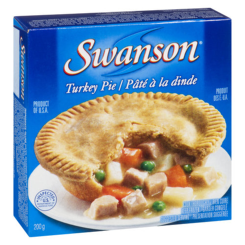 Swanson - Turkey Pie Frozen Meal