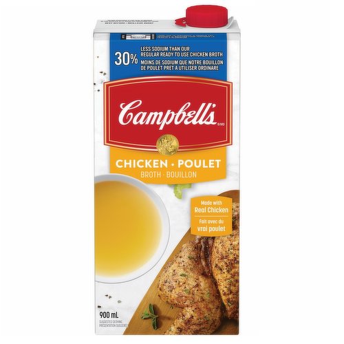 Campbell's - Chicken Broth 30% Less Sodium